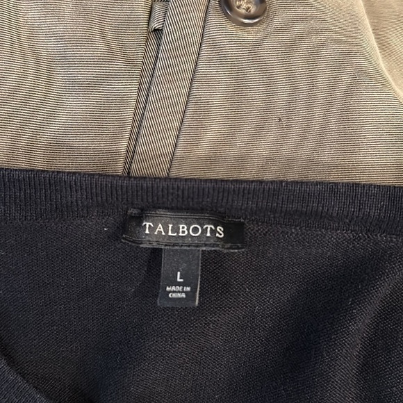 Talbots long sleeve sweater cardigan size large women’s - Picture 7 of 8